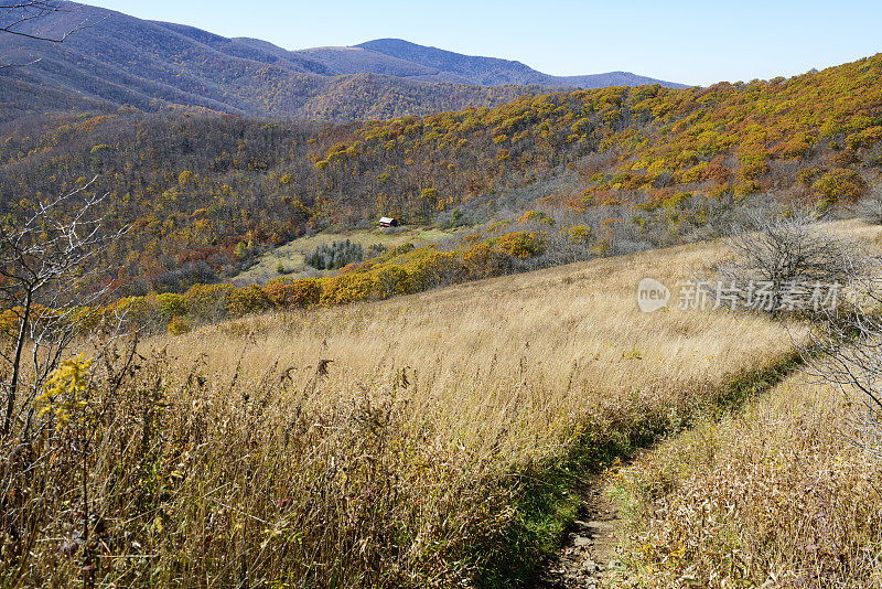 Overmountain Shelter和Appalachian Trail